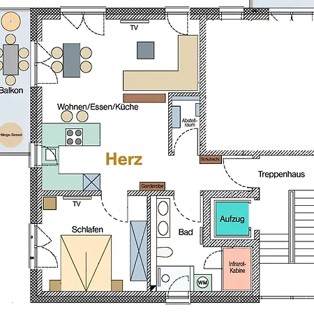 Ocean House Herz Apartman *